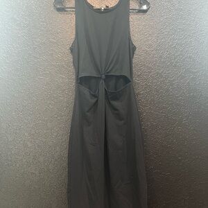 Cotton On Black front cutout Dress